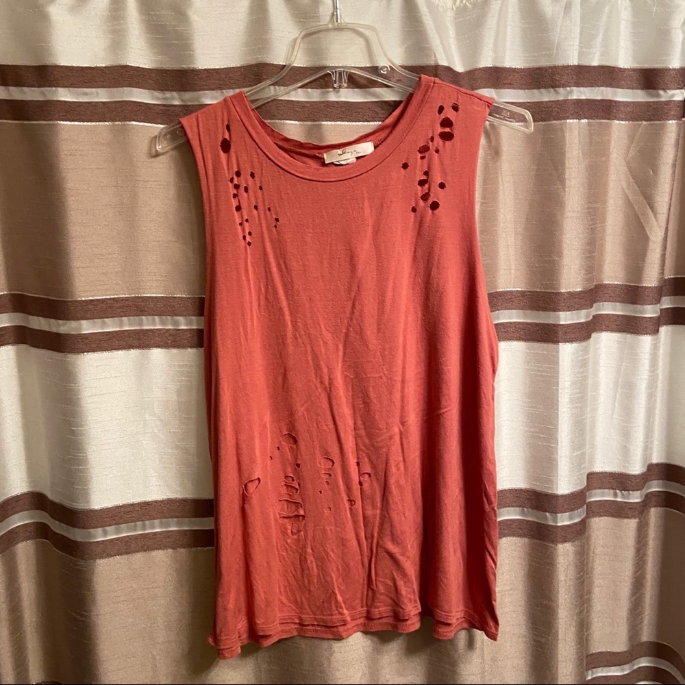 Distressed tank
